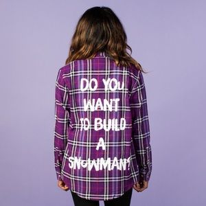 CAKEWORTHY FROZEN ANNA FLANNEL
UNISEX SIZ M DISNEY